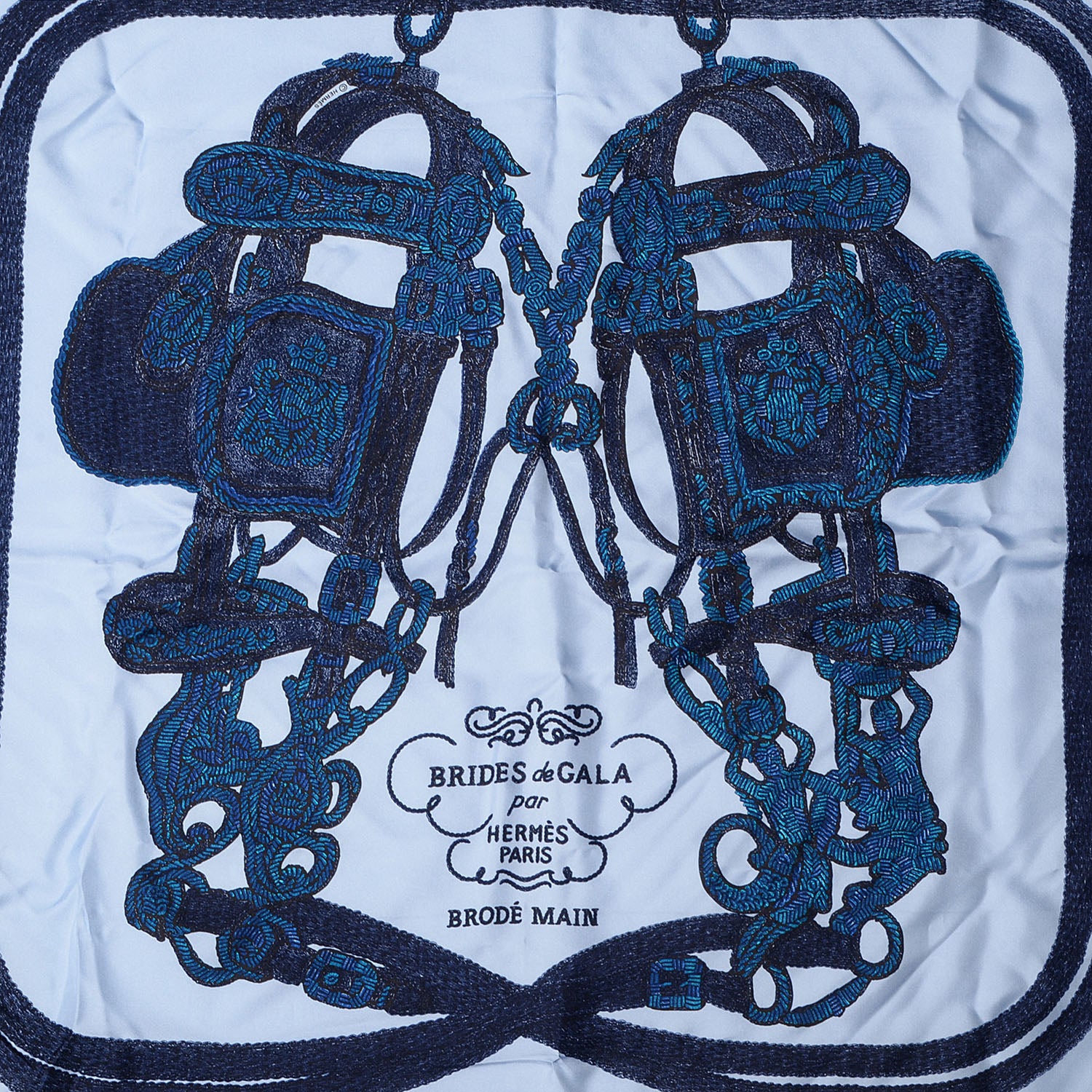 Hermes Silk Brides de Gala En Finesse Scarf 90 1 of 5