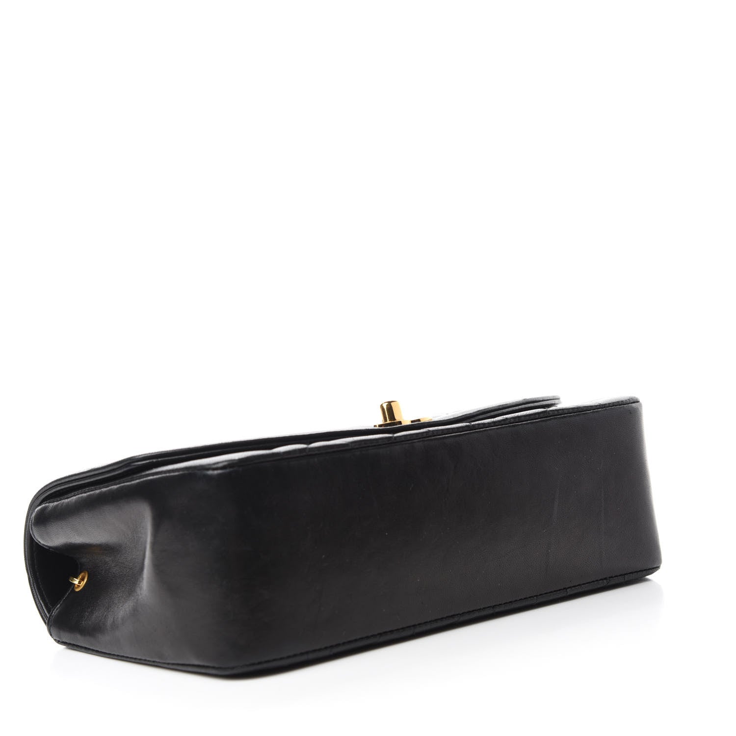 Chanel Lambskin Quilted Small Single Flap Black 4 of 14