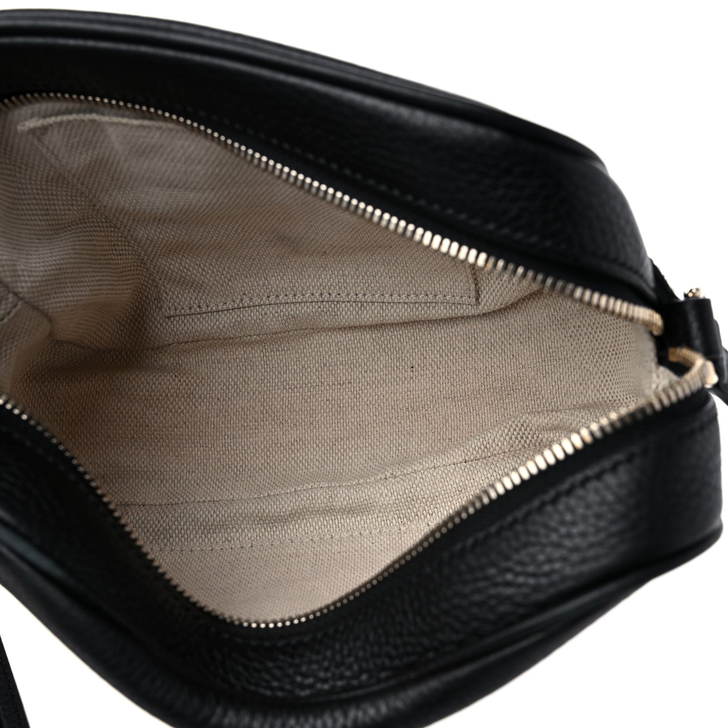 Gucci Pebbled Calfskin Small Soho Disco Bag Black 5 of 9
