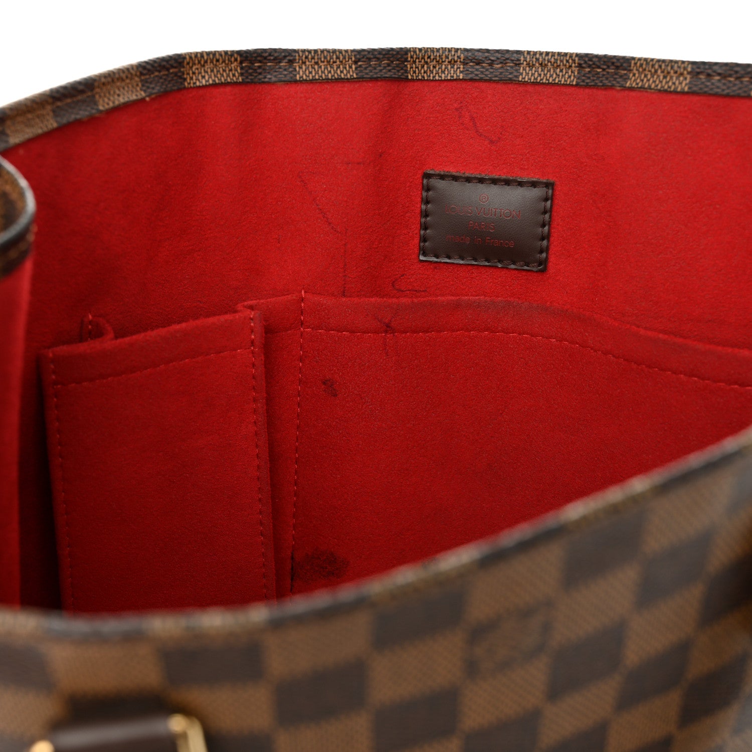 Louis Vuitton Damier Ebene Sac Plat 10 of 17