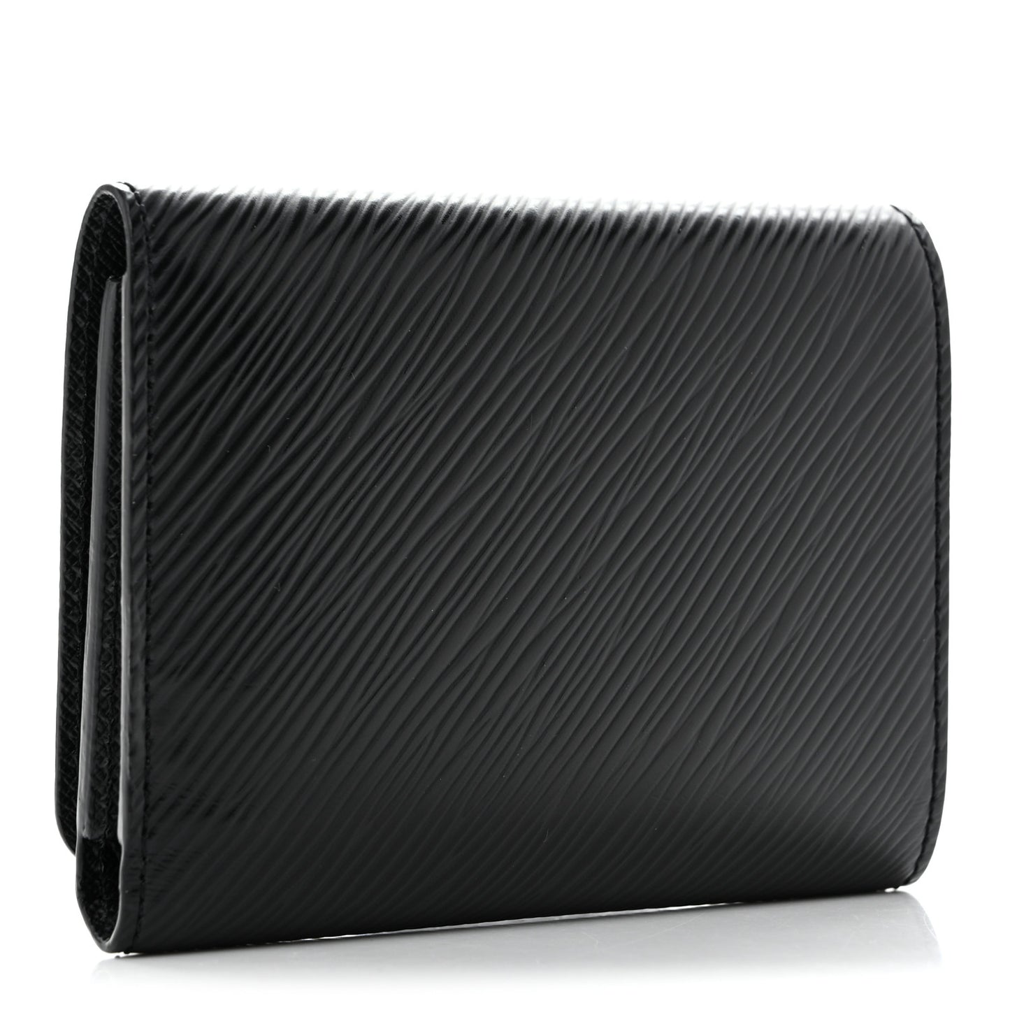 Epi Twist Compact Wallet Black