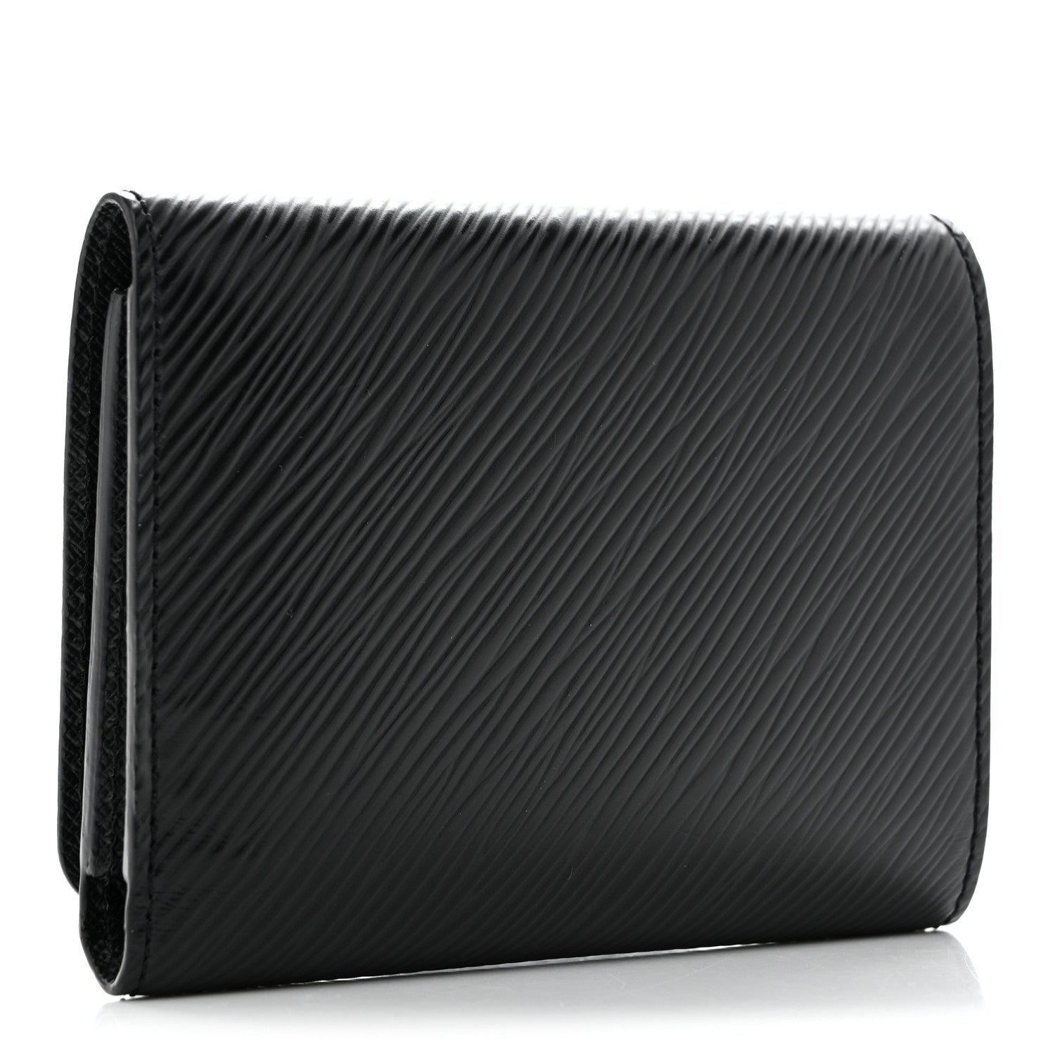 Louis Vuitton Epi Twist Compact Wallet Black 3 of 8