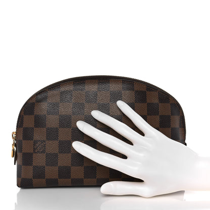 Louis Vuitton Damier Ebene Cosmetic Pouch GM 2 of 8
