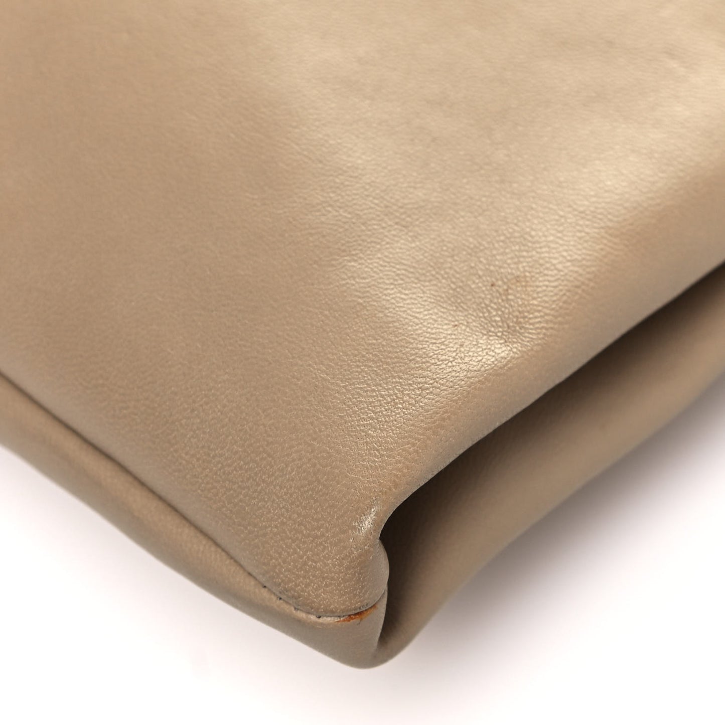 Lambskin 1970 Large Shoulder Bag Beige