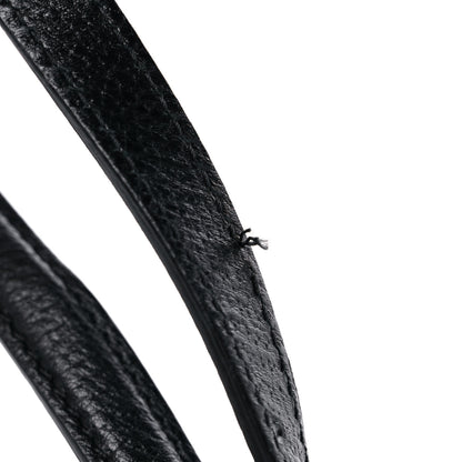 Gucci Textured Calfskin Web Medium Ophidia Shopping Tote Black 14 of 15