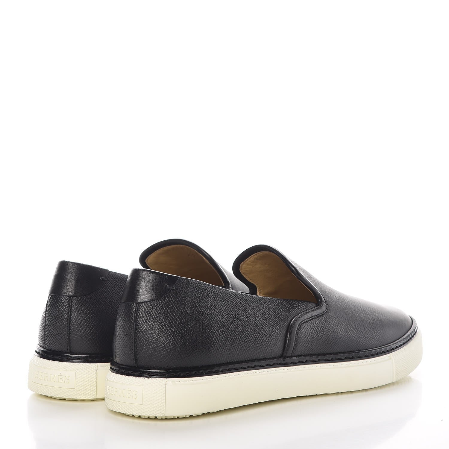 Hermes Mens Epsom Kick Sneakers 41 Black 4 of 9