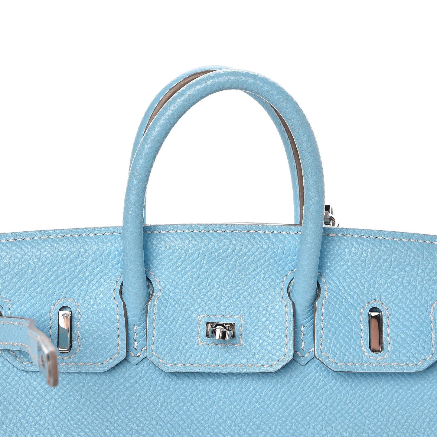 Epsom Micro Birkin 15 Celeste