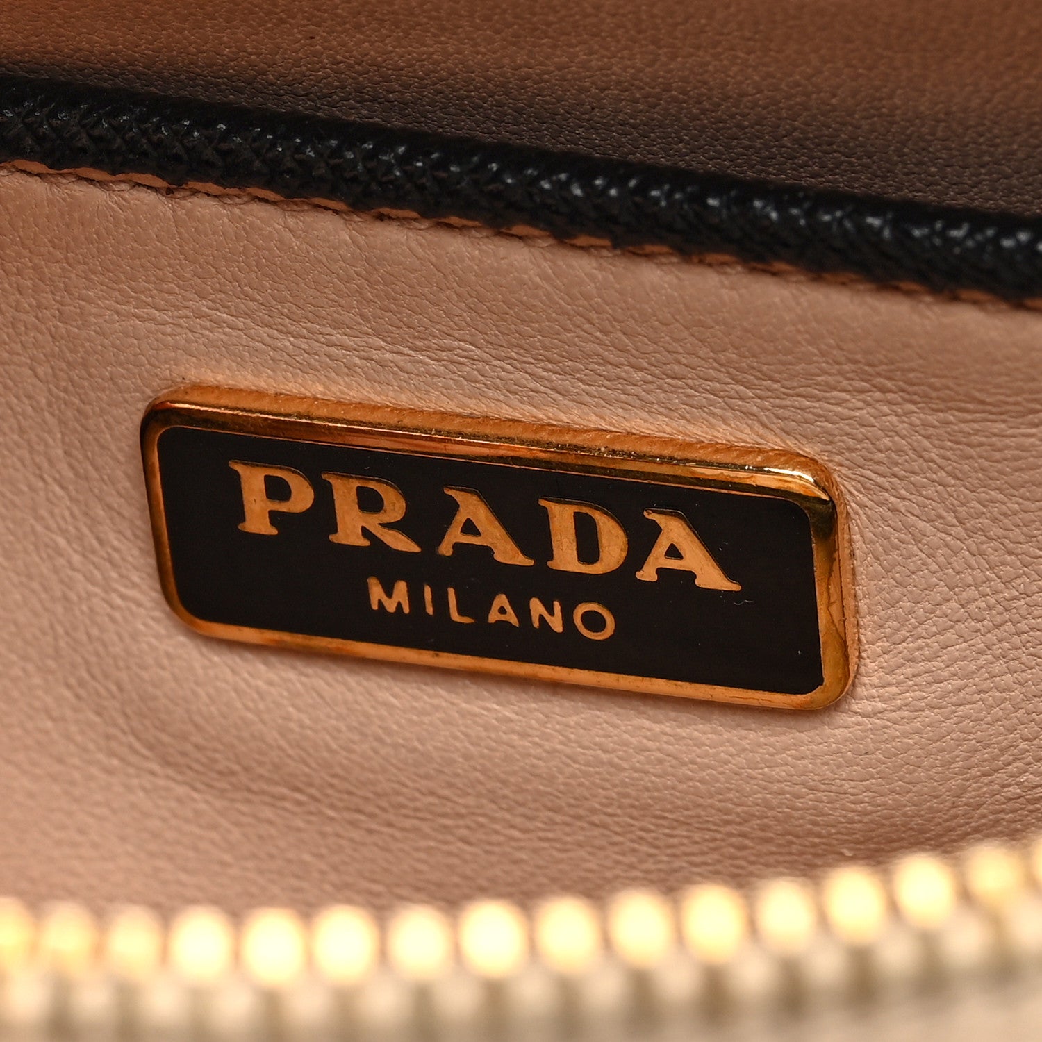 Prada Saffiano Mini Camera Crossbody Bag Black Talco 6 of 9