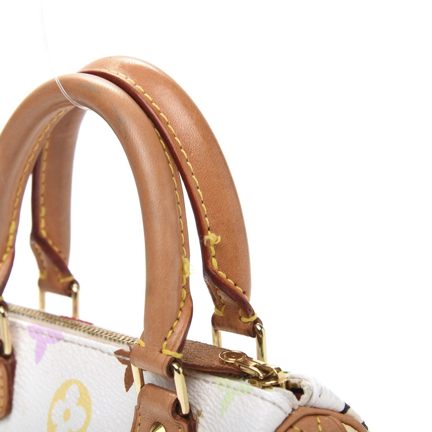 Louis Vuitton Monogram Multicolor Mini Sac HL Speedy White 11 of 13