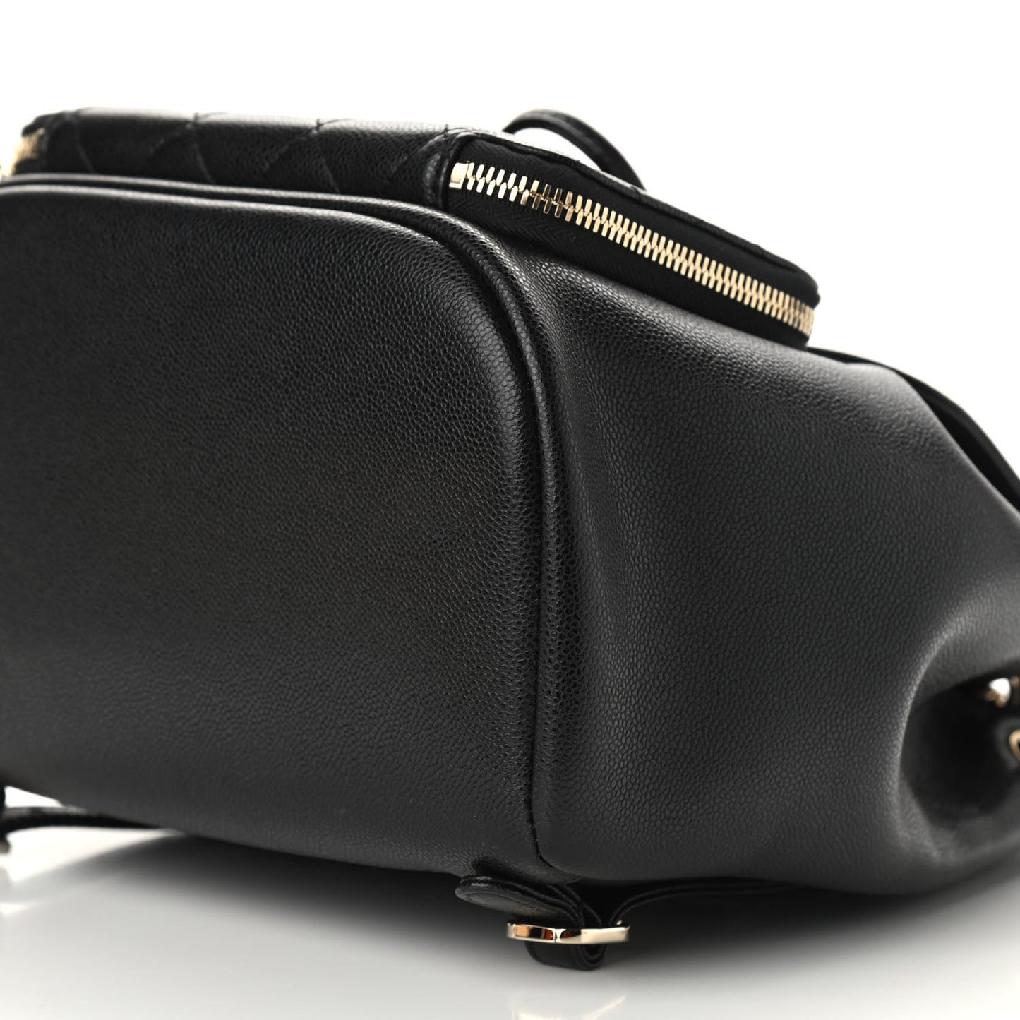 Caviar Quilted Business Affinity Backpack Black