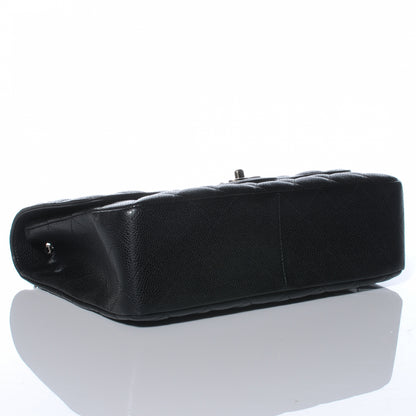 Chanel Caviar Jumbo Single Flap Black 4 of 7