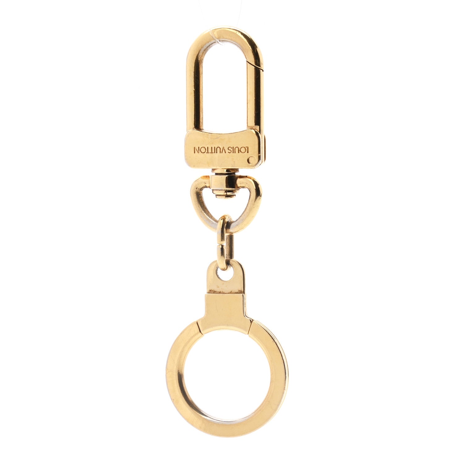 Louis Vuitton Pochette Extender Key Ring Gold 1 of 5