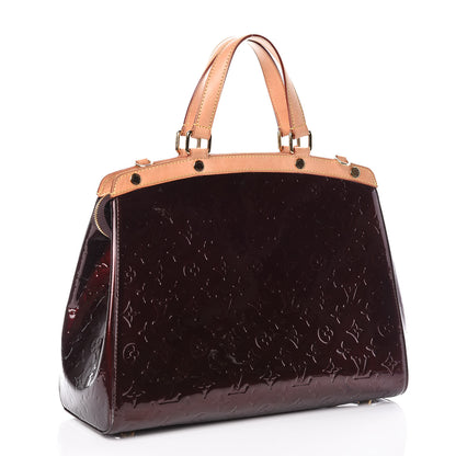 Louis Vuitton Vernis Brea GM Amarante 3 of 10