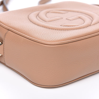 Gucci Pebbled Calfskin Small Soho Disco Bag Rose Beige 8 of 11