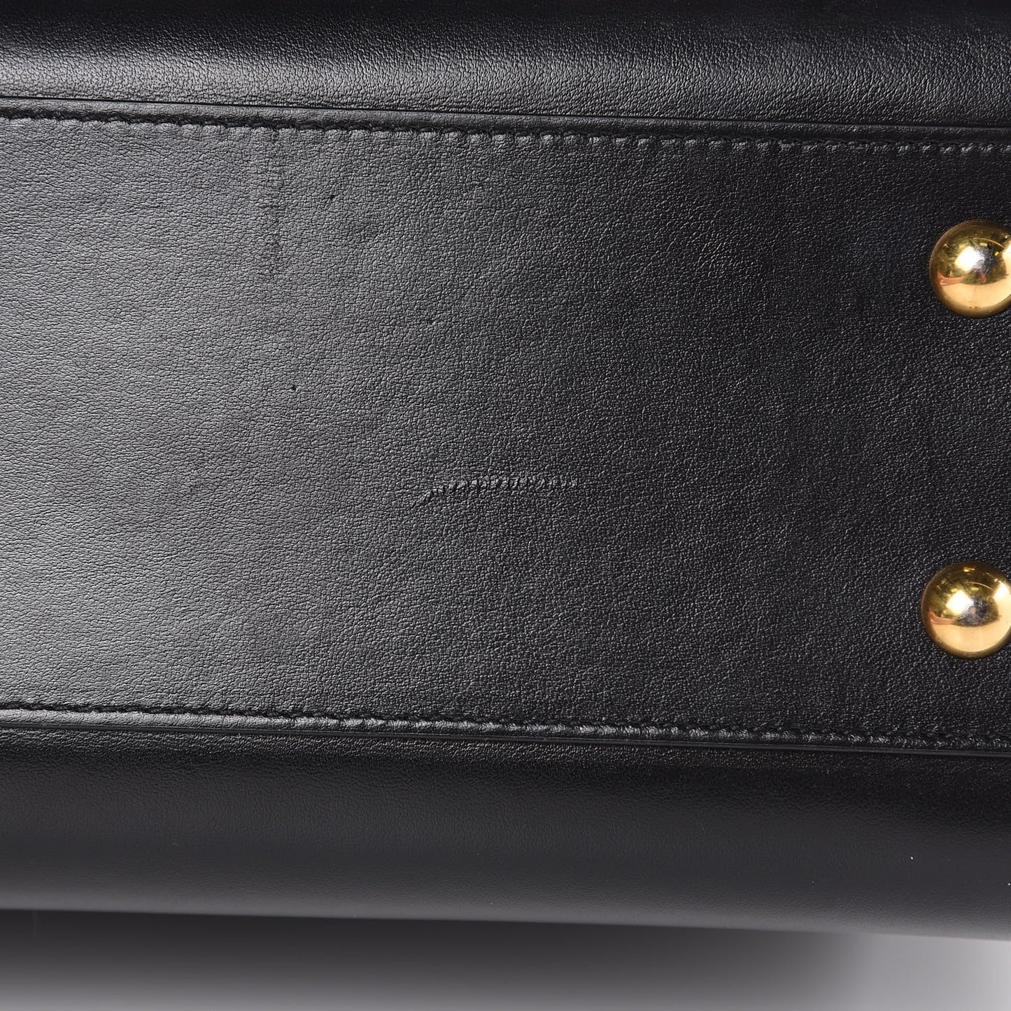 Calfskin Monogram Baby Cabas Black