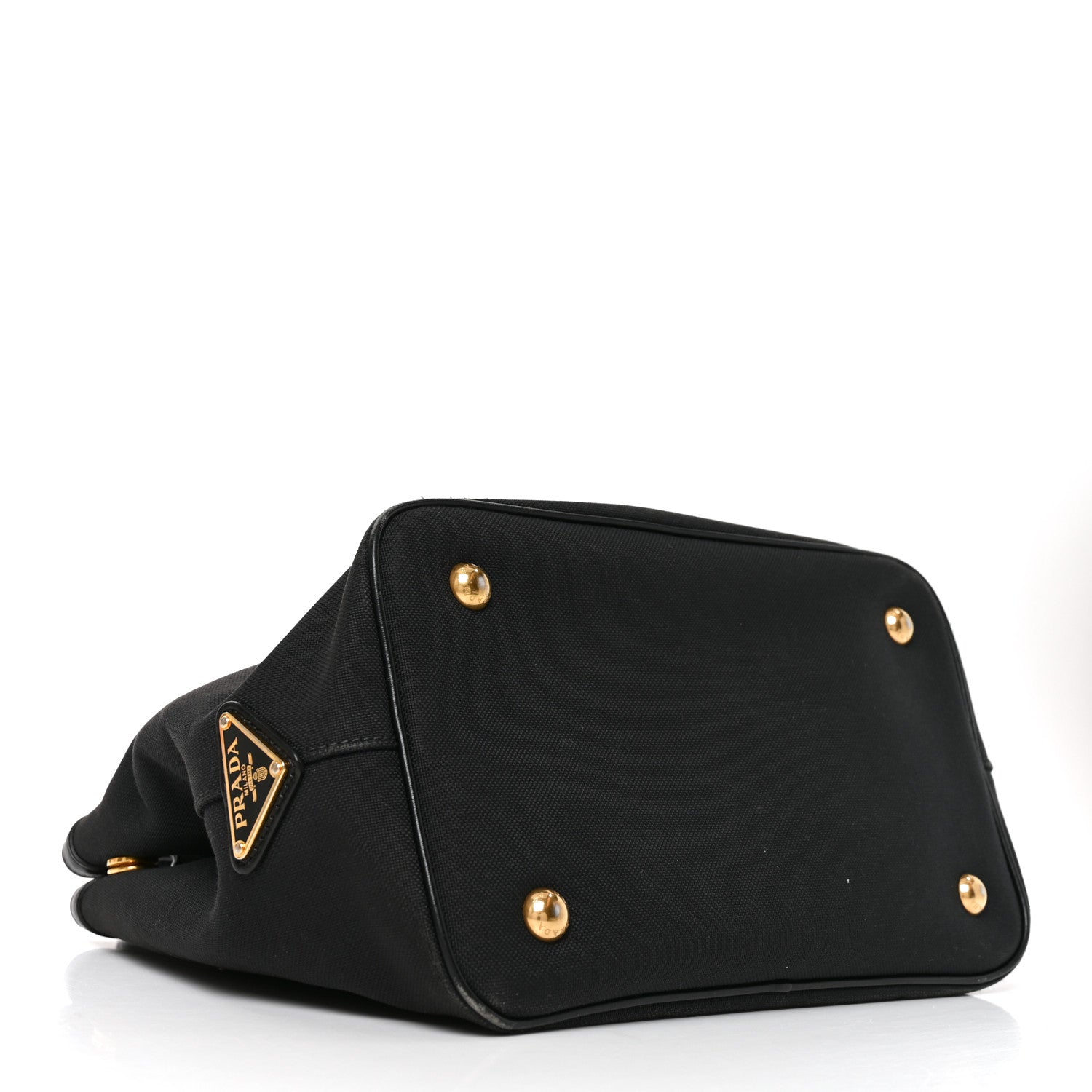 Prada Jacquard Logo Tote Black 3 of 8