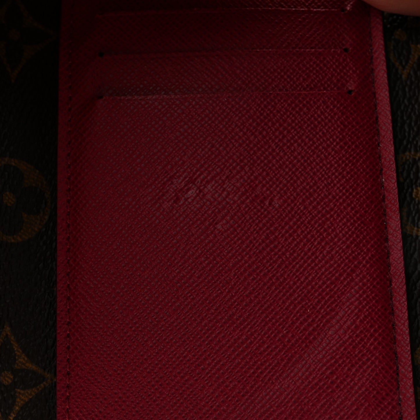Monogram Ariane Compact Wallet Fuchsia