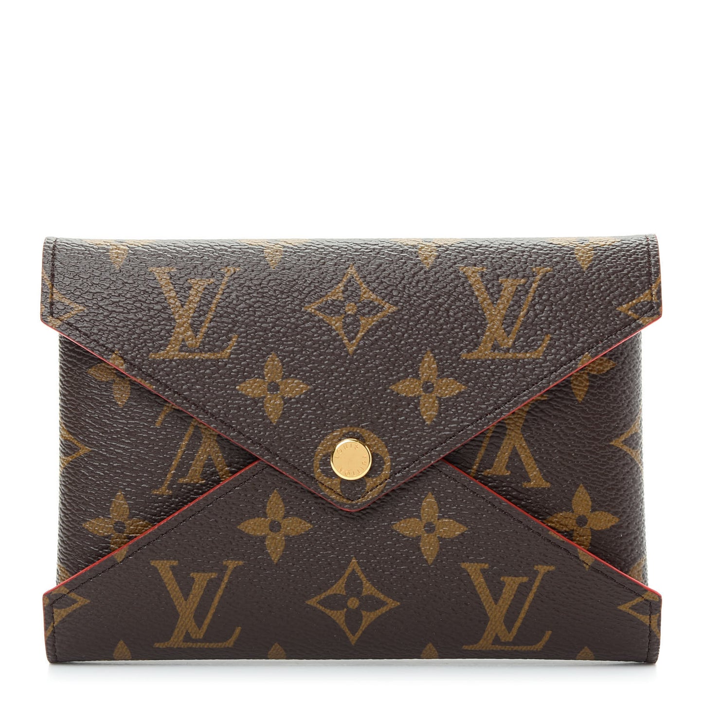 Monogram Medium Kirigami Pochette Insert Coquelicot