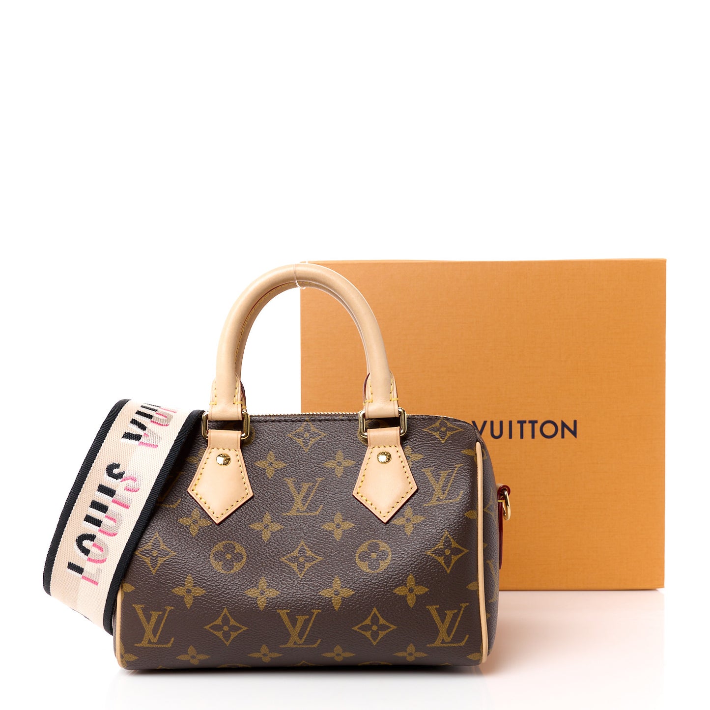 Monogram Speedy Bandouliere 20 Black