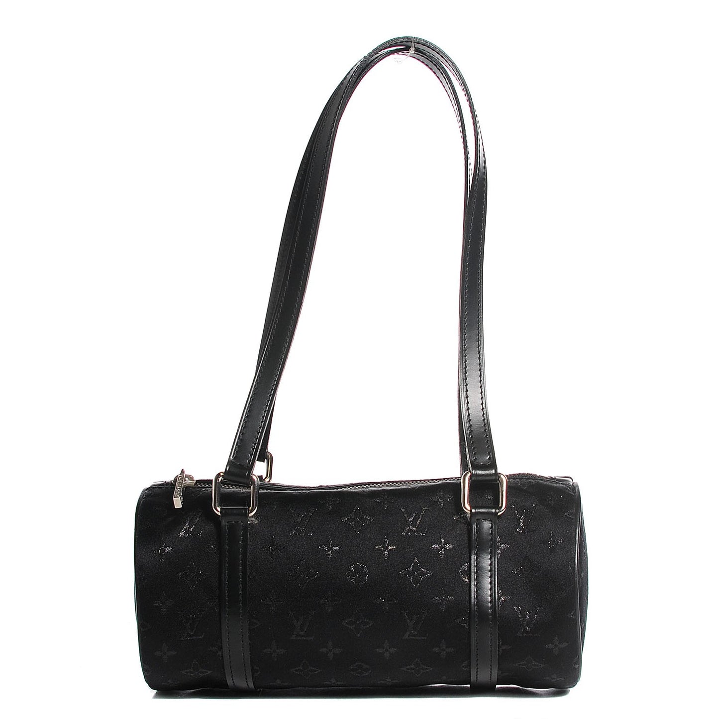 Satin Monogram Little Papillon Black