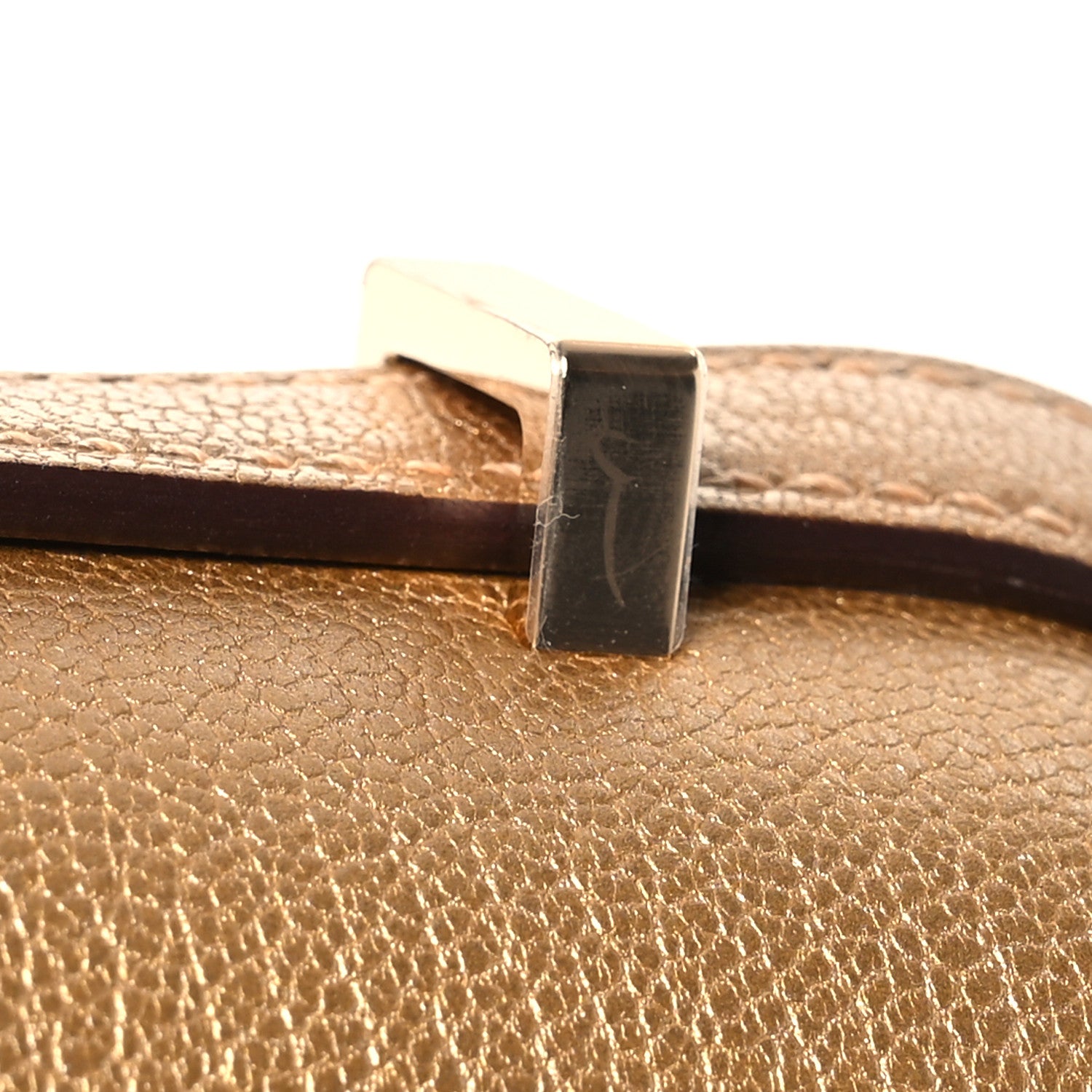 Hermes Metallic Chevre Chamkilight Constance 18 Doré 11 of 13