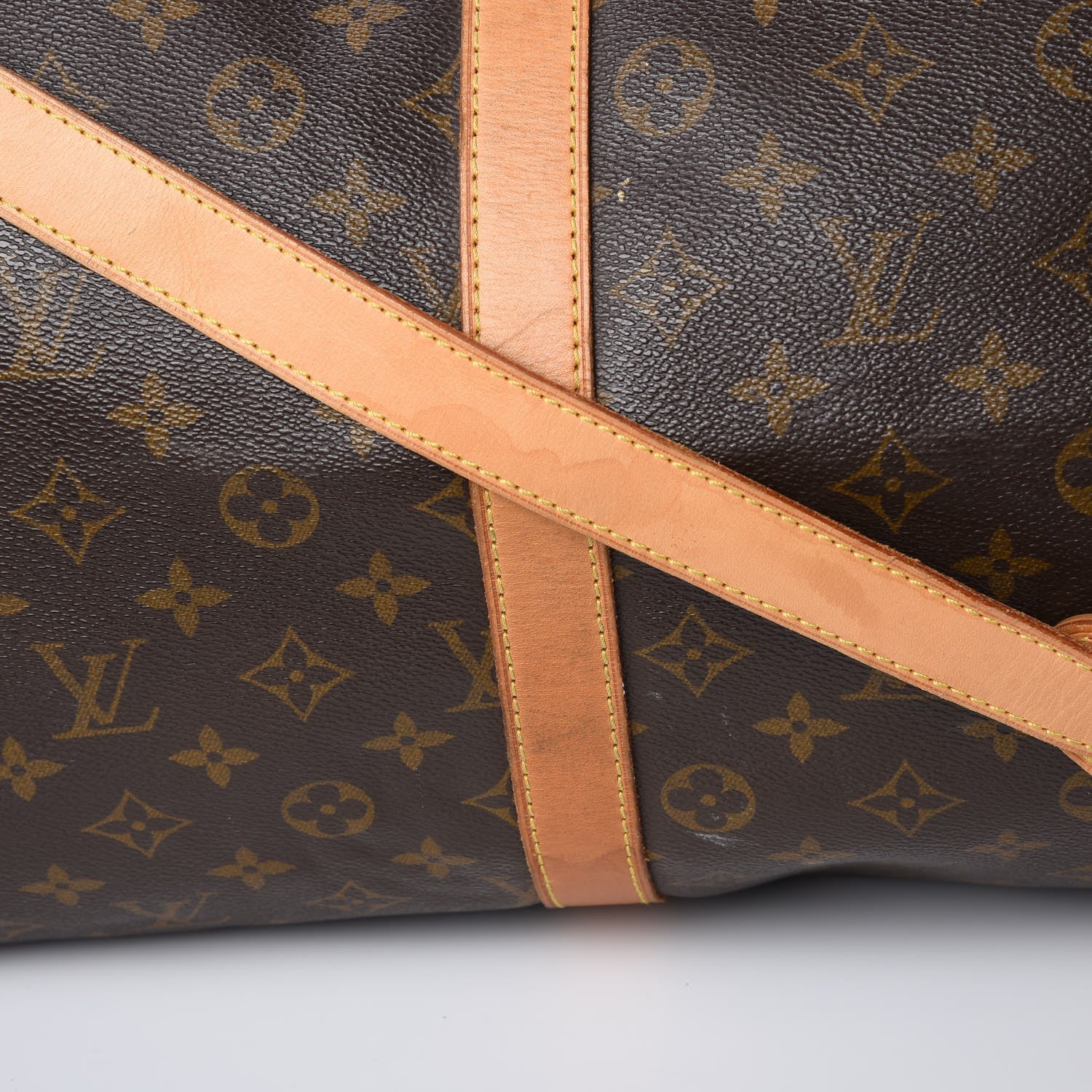 Louis Vuitton Monogram Keepall Bandouliere 55 10 of 21