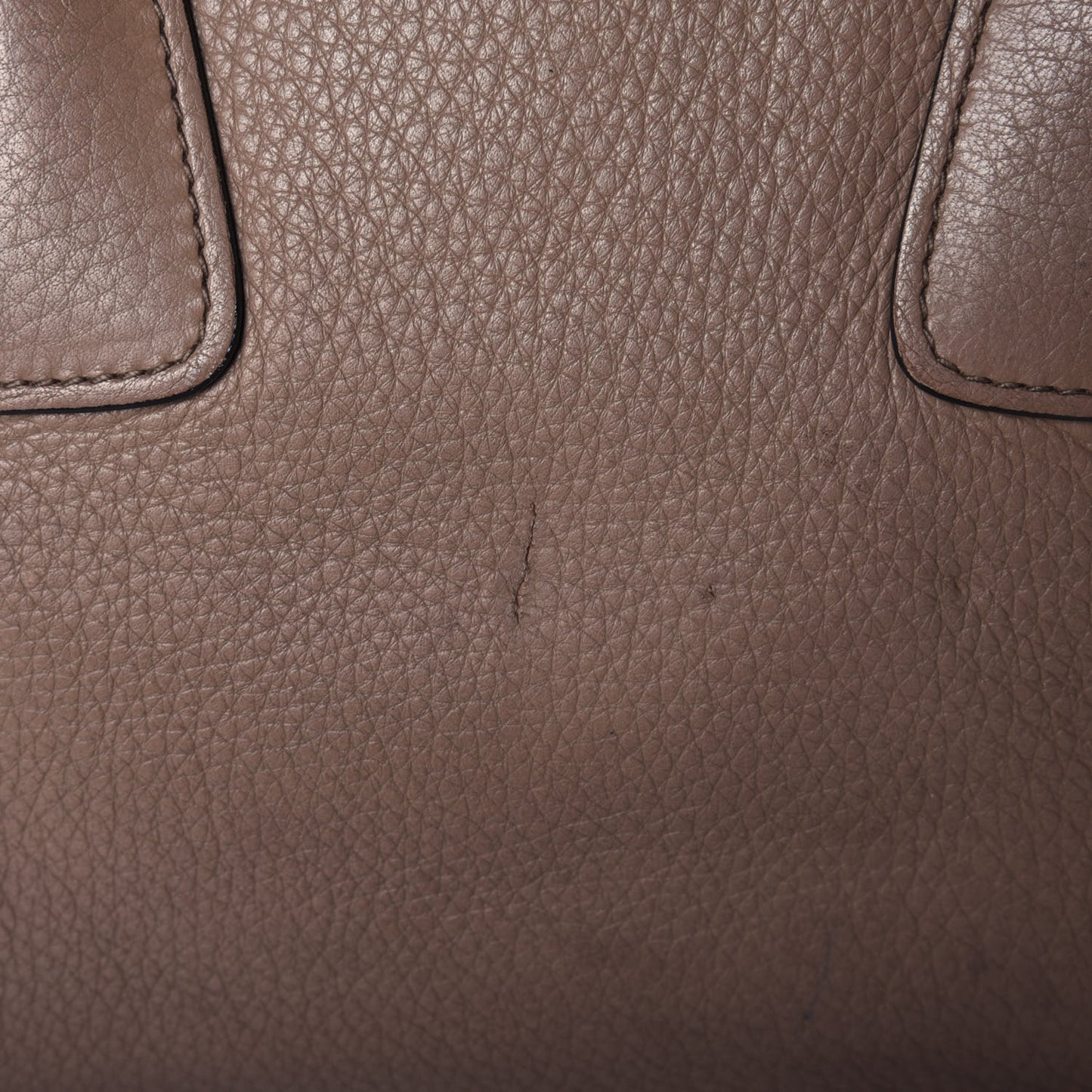 Glace Calf Twin Pocket Tote Marmo