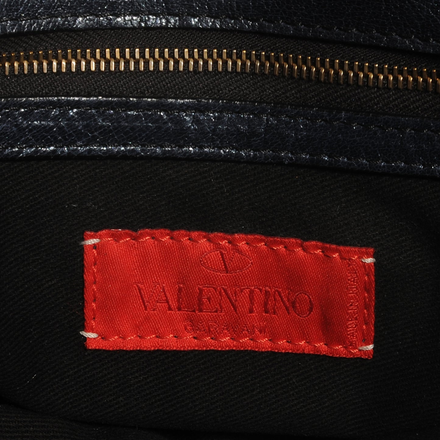 Leather Large Histoire Metallic