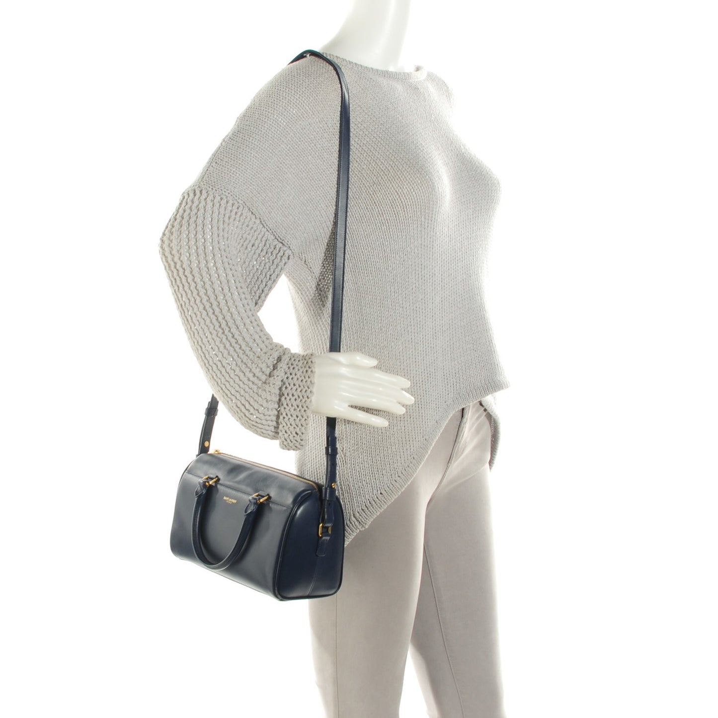Calfskin Classic Duffle 6 Blue