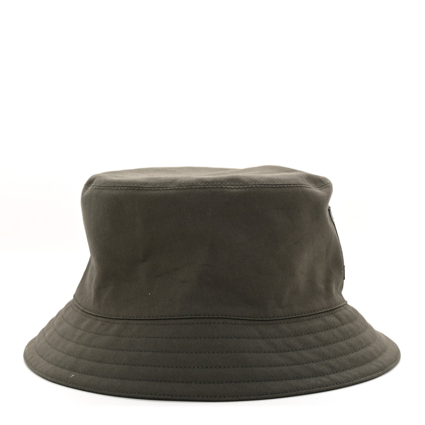 Cotton Twill Lambskin Fred H'Cheval Bucket Hat 59 Bronze