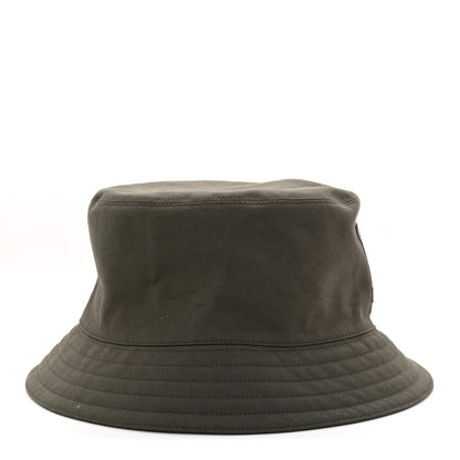 Hermes Cotton Twill Lambskin Fred H'Cheval Bucket Hat 59 Bronze 10 of 14