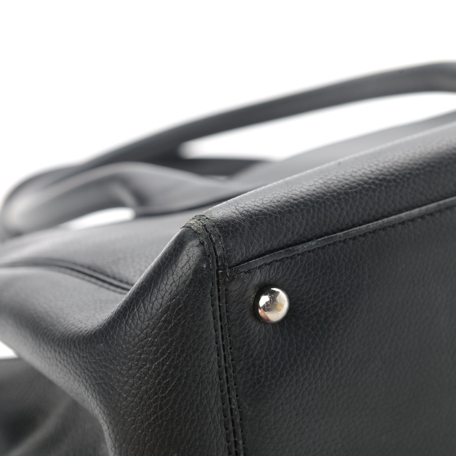 Chanel Calfskin Small Cerf Executive Shopper Tote Black 11 of 18