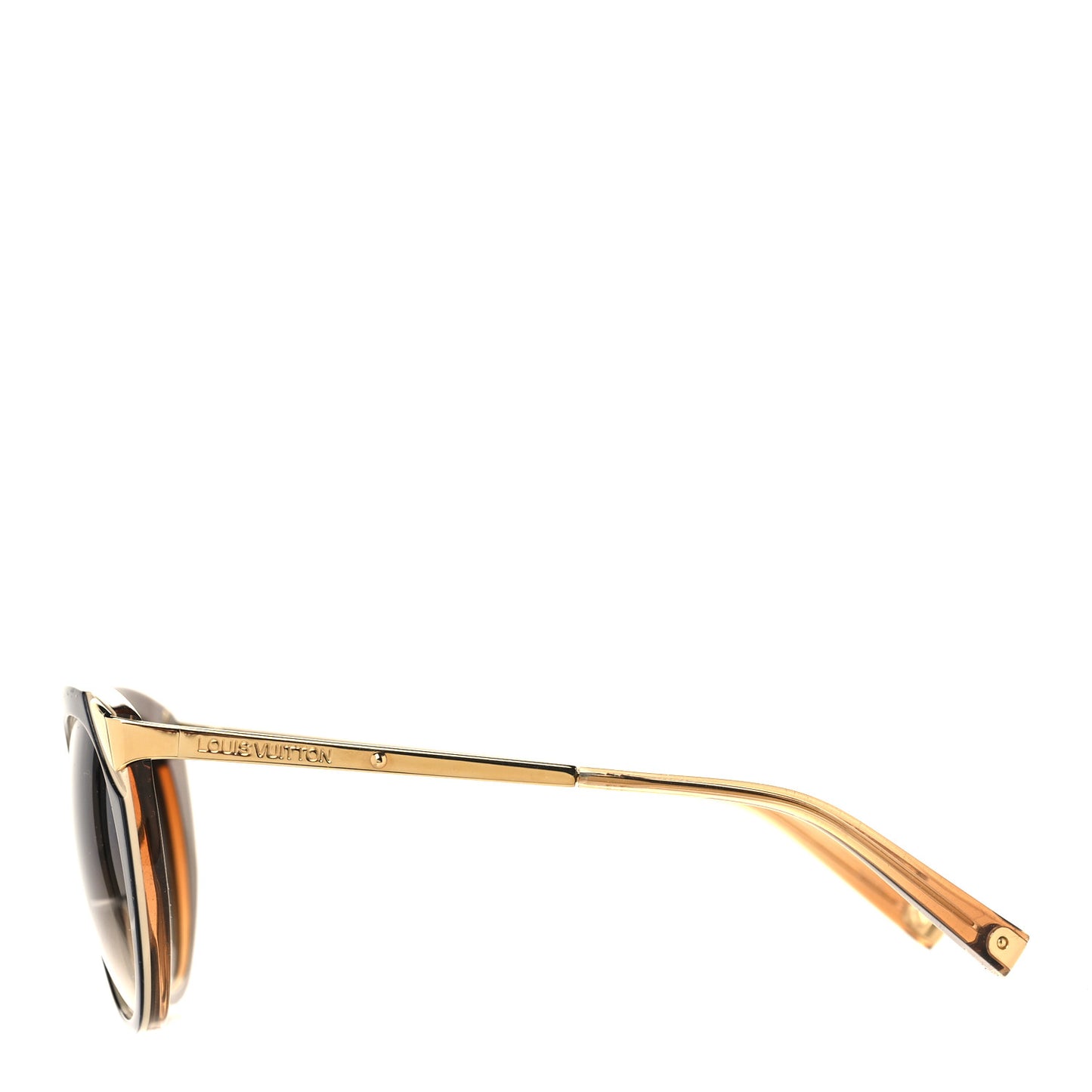 Acetate Metal Amber Sunglasses Z0620W Brown