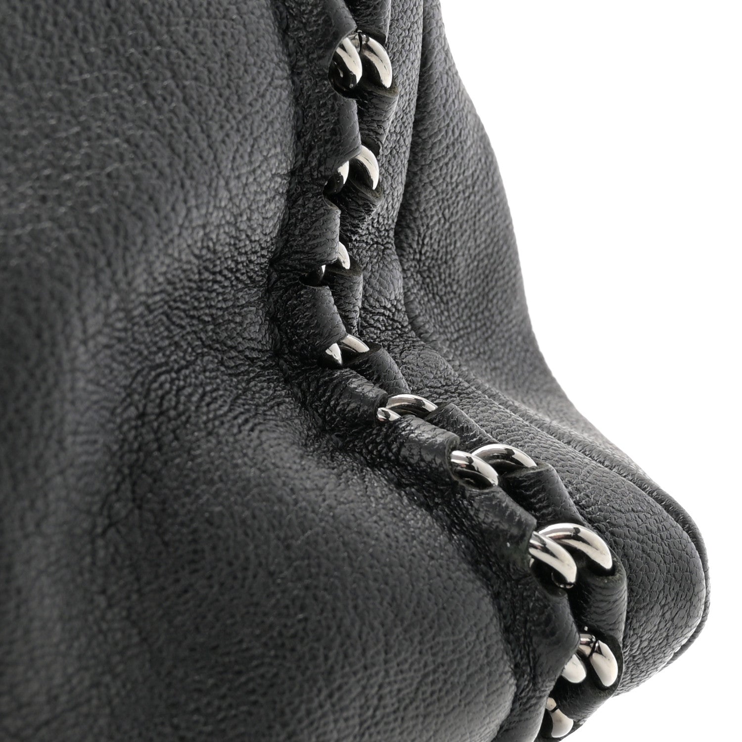 Chanel Smooth Calfskin Medium Luxe Ligne Bowler Black 12 of 13