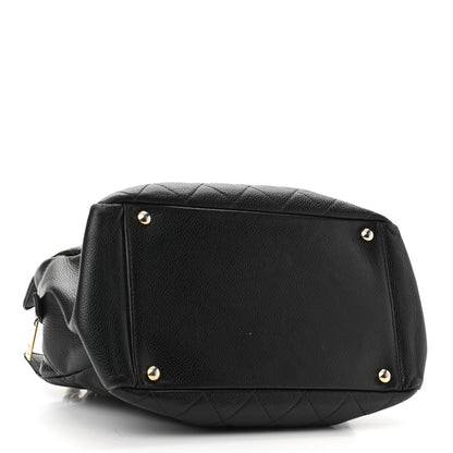 Chanel Caviar Quilted Petit Timeless Tote PTT Black 7 of 29