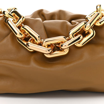 Bottega Veneta Calfskin The Pouch Chain Moutarde 8 of 10