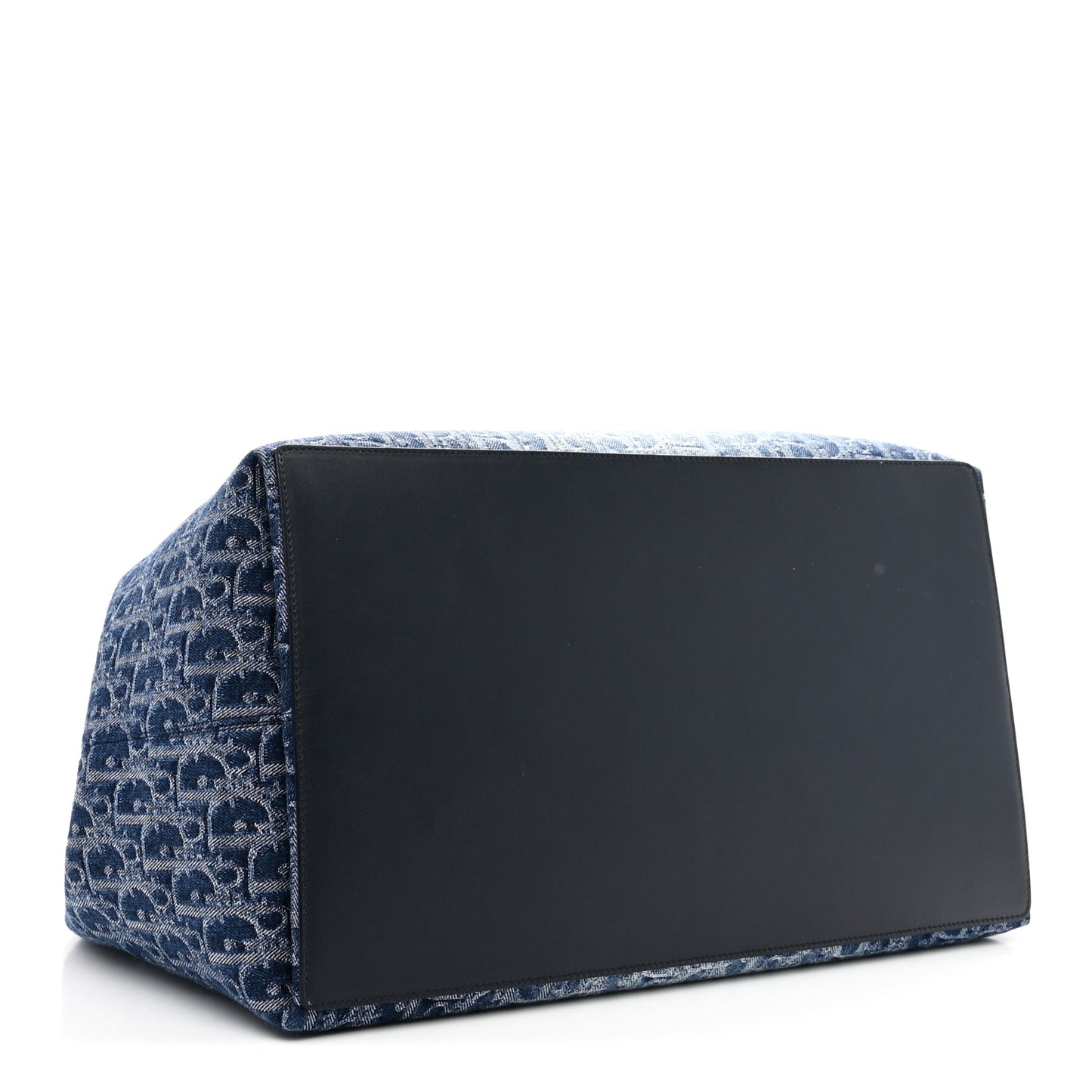 DIOR Denim Jacquard Oblique Large Toujours Blue