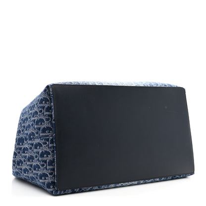 Christian Dior DIOR Denim Jacquard Oblique Large Toujours Blue 5 of 11