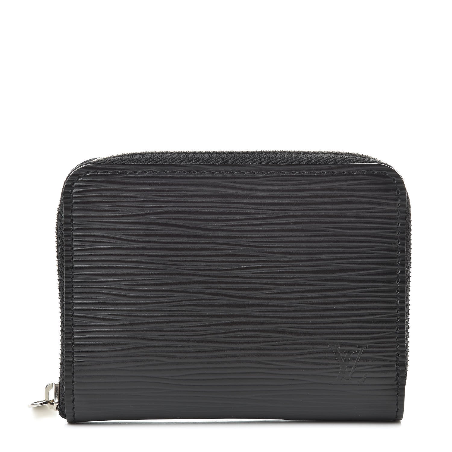 Louis Vuitton Epi Zippy Coin Purse Black 1 of 8