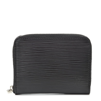 Louis Vuitton Epi Zippy Coin Purse Black 1 of 8