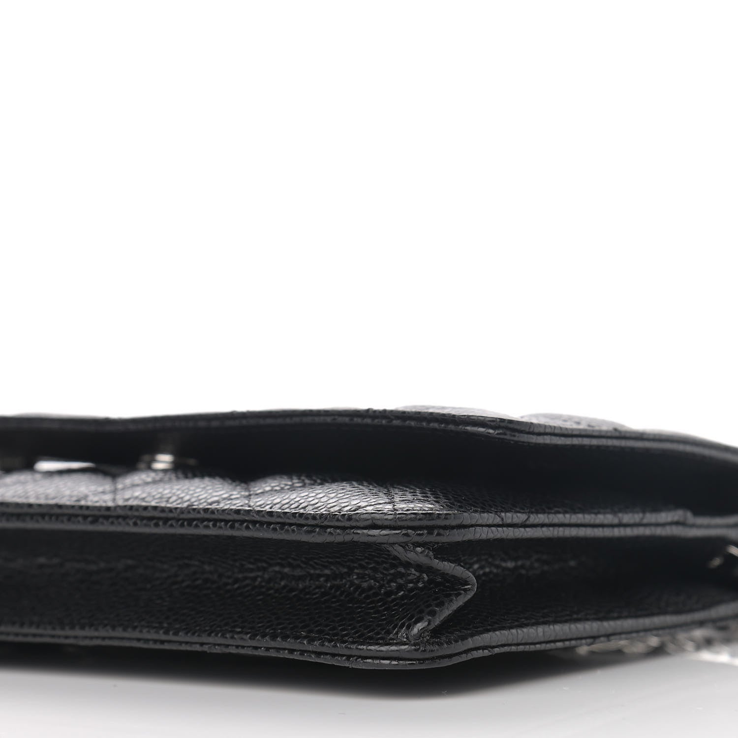 Chanel Caviar Quilted Wallet On Chain WOC Black 11 of 13