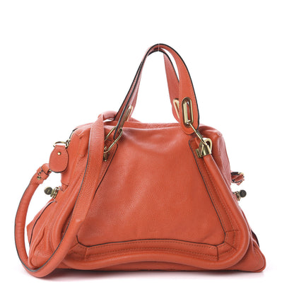 Chloe Calfskin Medium Paraty Orange Mechanic 1 of 7