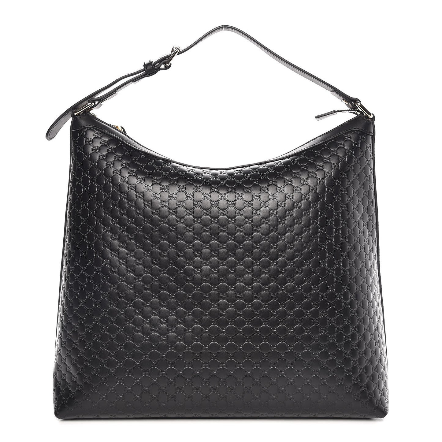 Soft Microguccissima Margaux Shoulder Bag Black