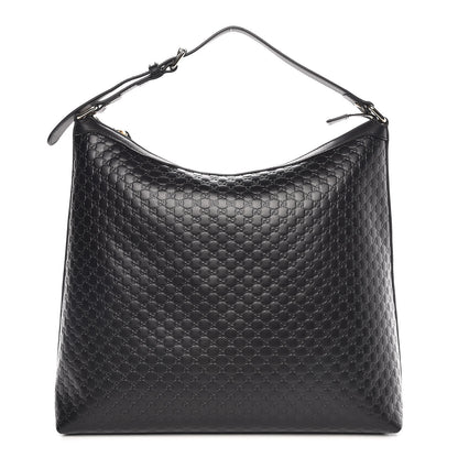 Gucci Soft Microguccissima Margaux Shoulder Bag Black 1 of 7