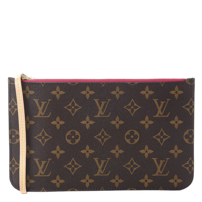 Louis Vuitton Monogram Neverfull MM GM Pochette Pivoine 1 of 5