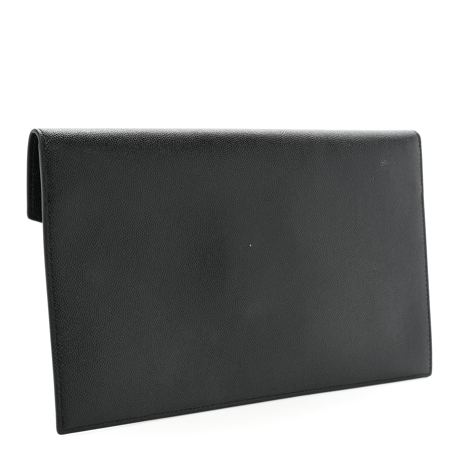 Saint Laurent Grain De Poudre Uptown Pouch Black 3 of 9