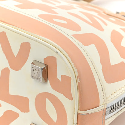 Louis Vuitton Graffiti Alma MM Peach 14 of 19