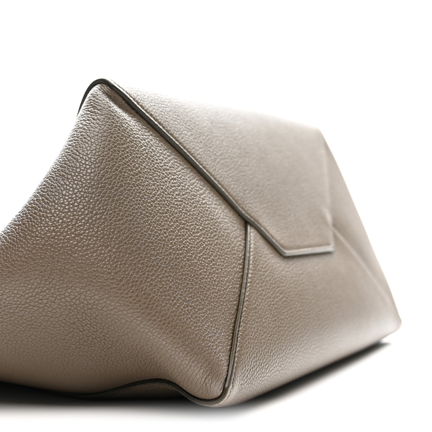 Celine Soft Grained Calfskin Small Belt Cabas Phantom Taupe 9 of 13