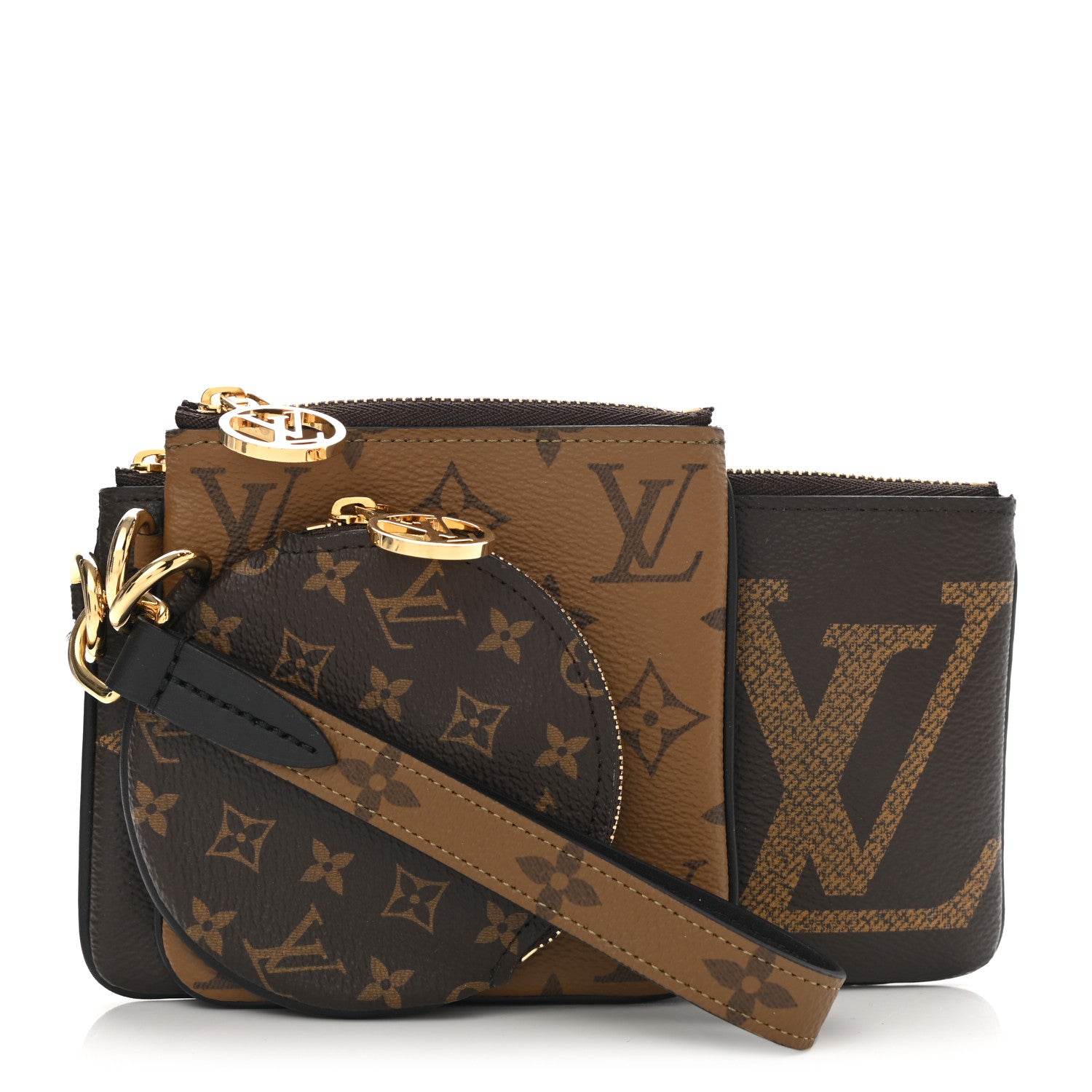 Louis Vuitton Reverse Monogram Giant Trio Pouch 1 of 8