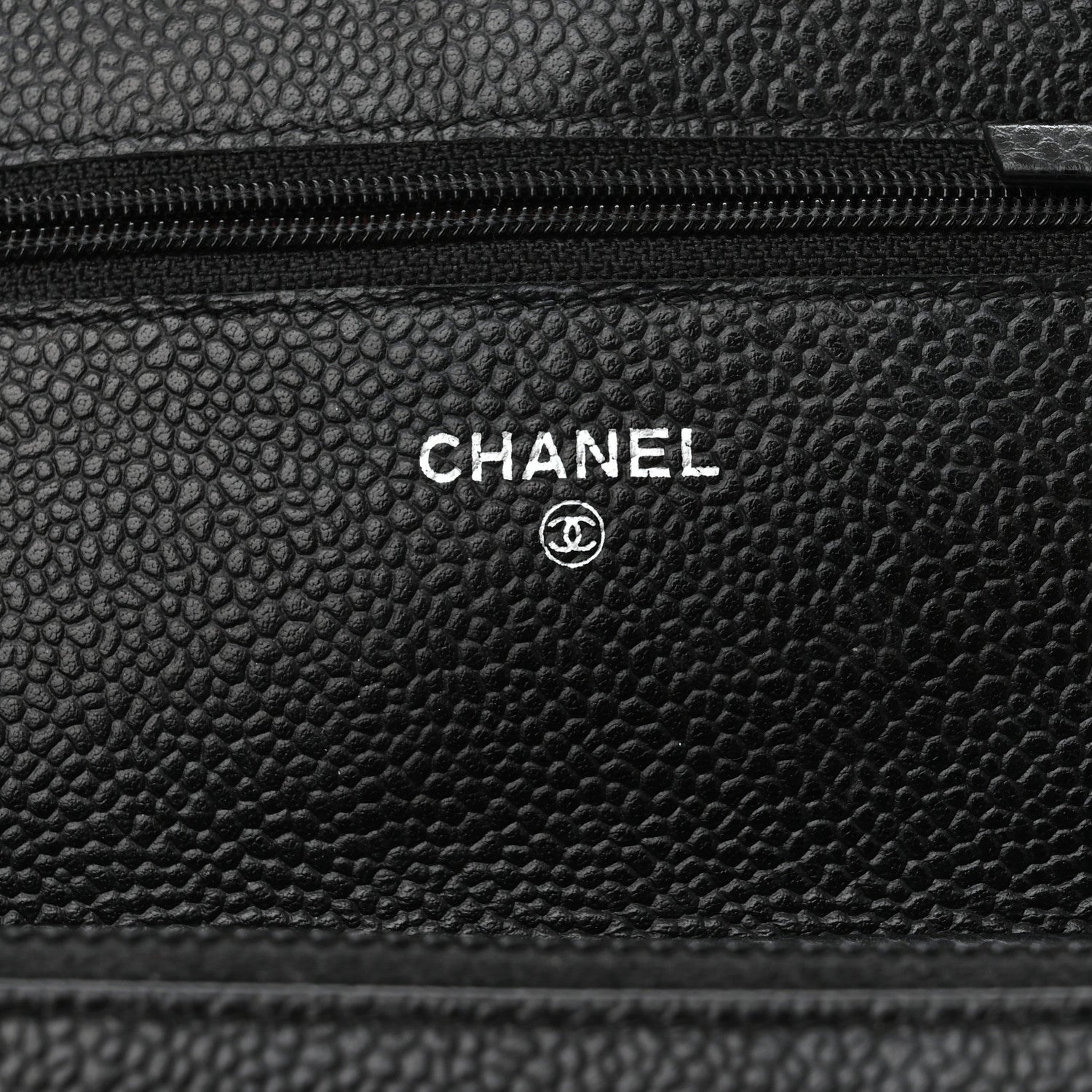 Chanel Caviar Quilted Wallet On Chain WOC Black 6 of 13